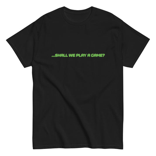 "WarGames" Shall We Play A Game? Shirt