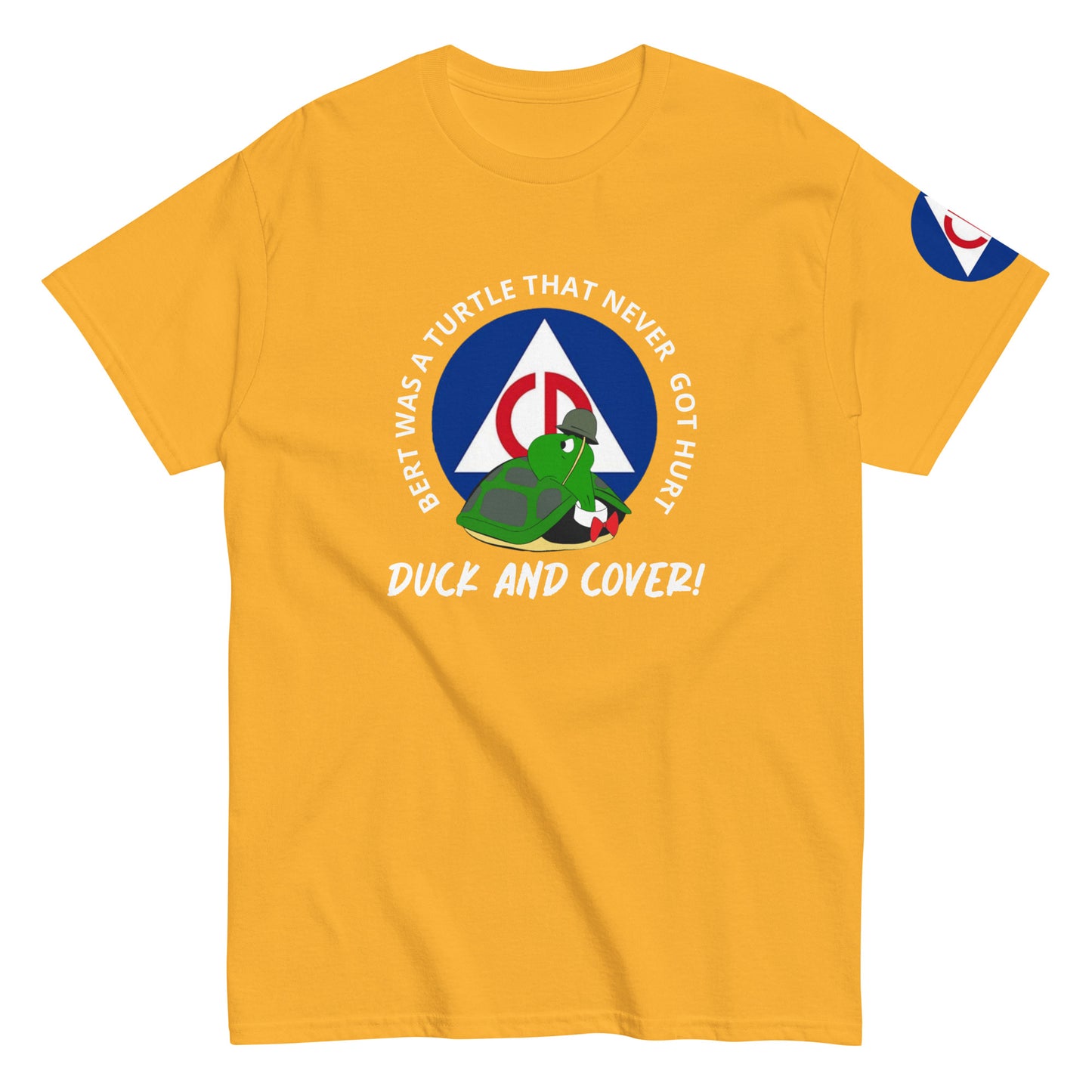 "Bert the Turtle" Duck and Cover Shirt