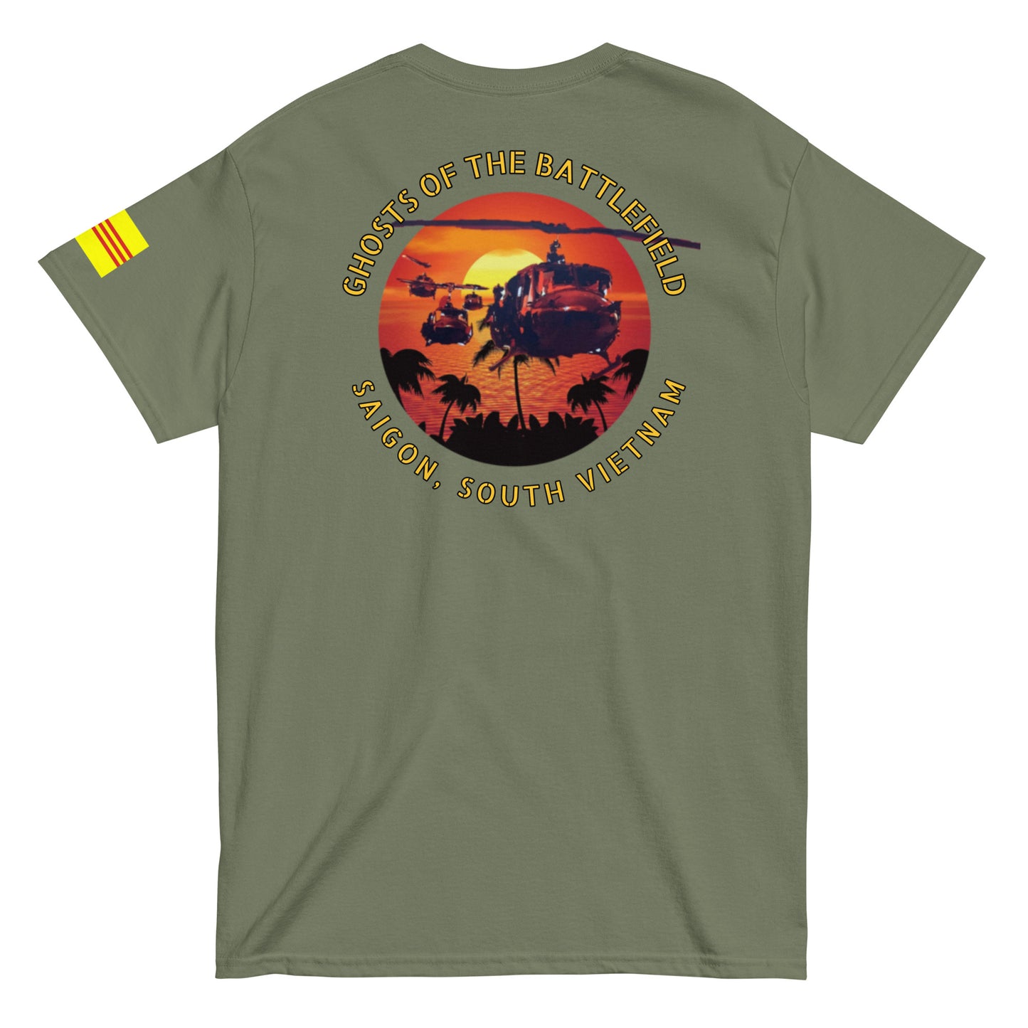 Ghosts of the Battlefield Vietnam Veterans "Saigon" Inspired Shirt