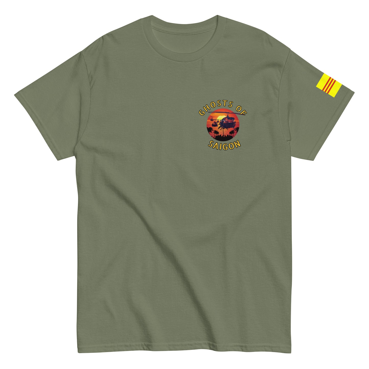 Ghosts of the Battlefield Vietnam Veterans "Saigon" Inspired Shirt