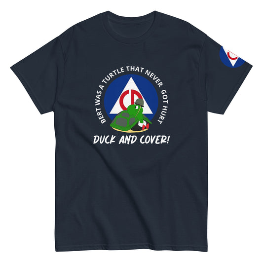 "Bert the Turtle" Duck and Cover Shirt