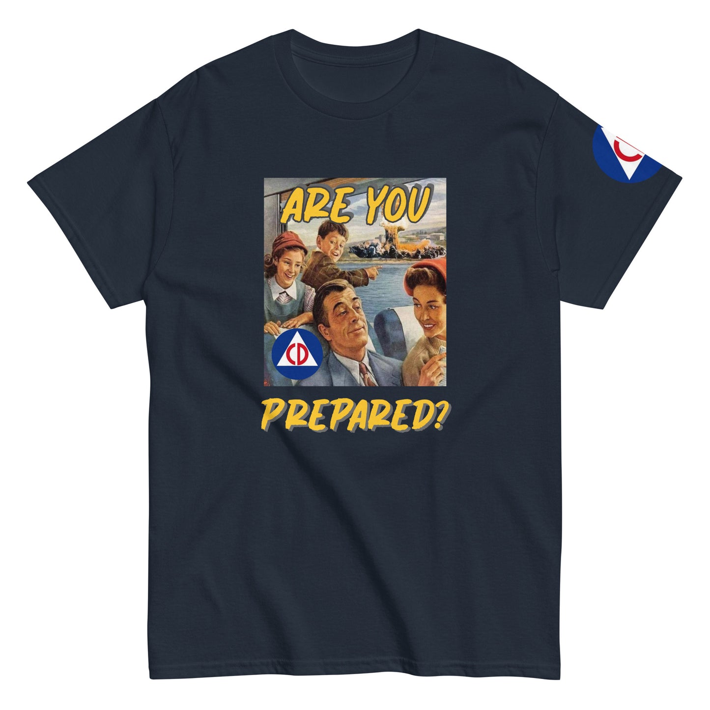 Civil Defense "Are You Prepared" Novelty Shirt