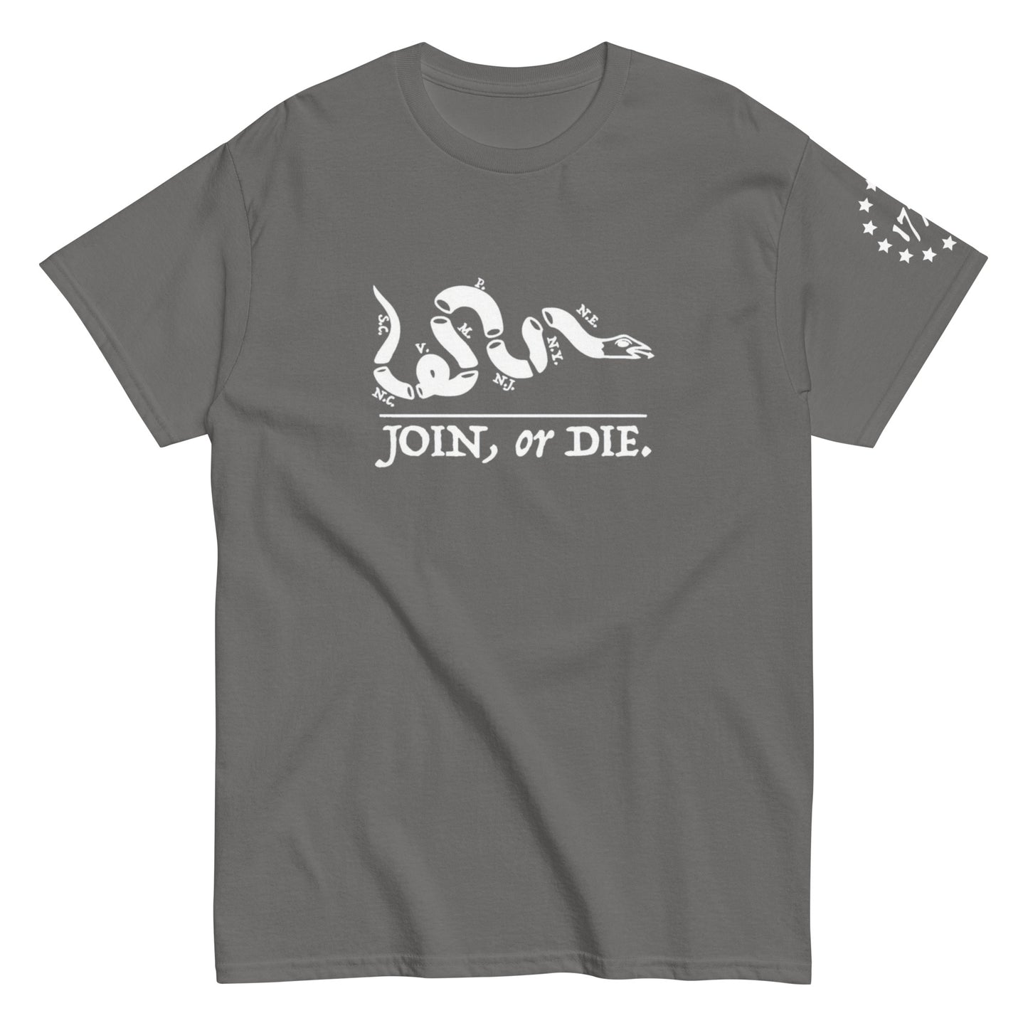 "Join or Die" Revolutionary War Patriotic Shirt