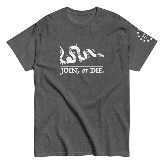 "Join or Die" Revolutionary War Patriotic Shirt
