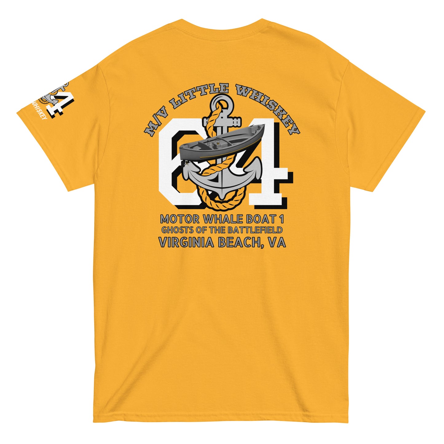 Ghosts of the Battlefield "Little Whiskey" USN Motor Whaleboat T-Shirt