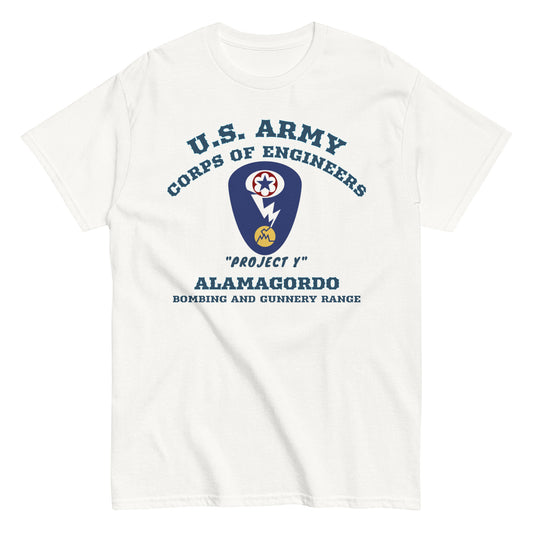 Los Alamos Oppenheimer A-Bomb Secret "Project Y" Military T-Shirt