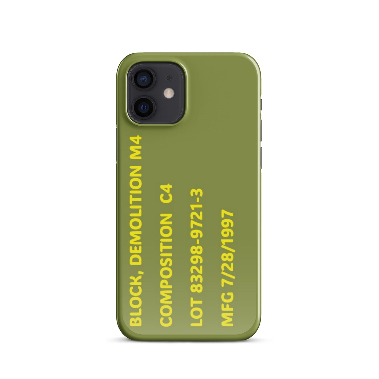 C4 Demolitions Block Cell Phone Cover I-phone