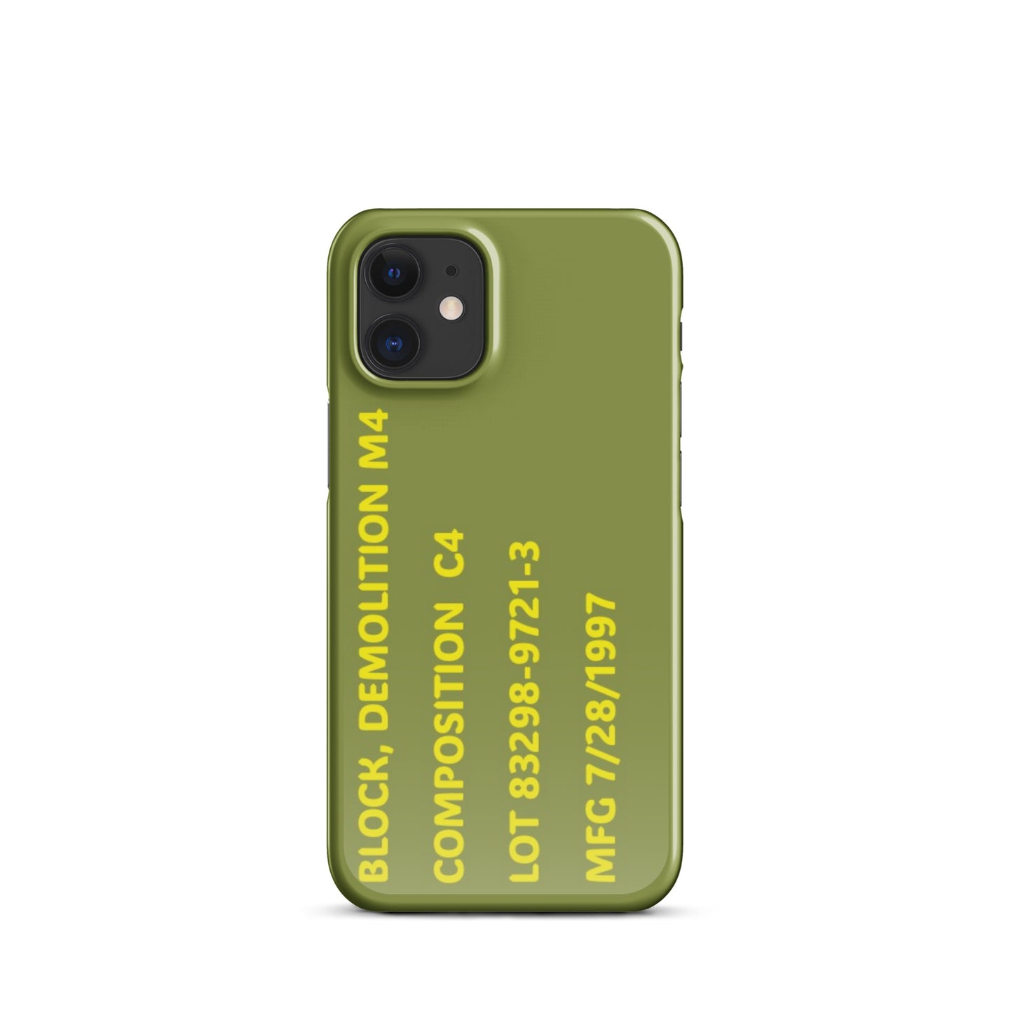 C4 Demolitions Block Cell Phone Cover I-phone