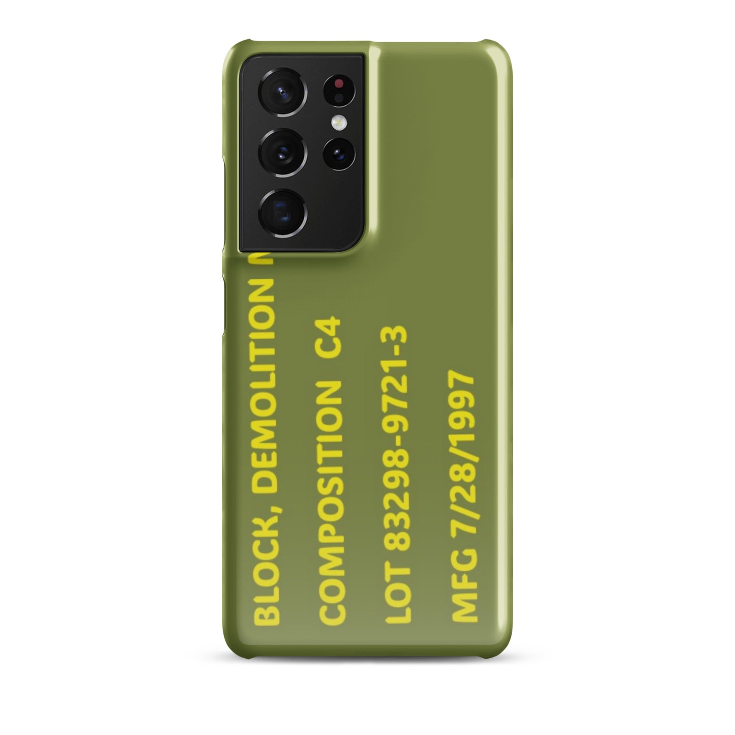 C-4 Demolition Charge Phone Case for Samsung®