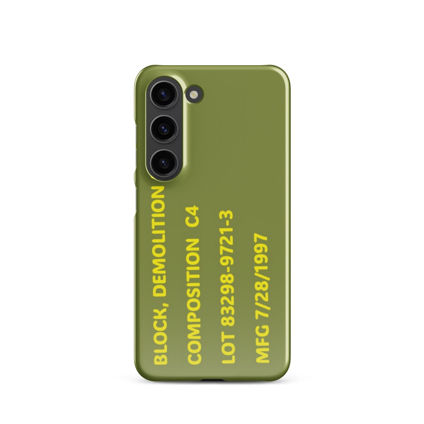 C-4 Demolition Charge Phone Case for Samsung®