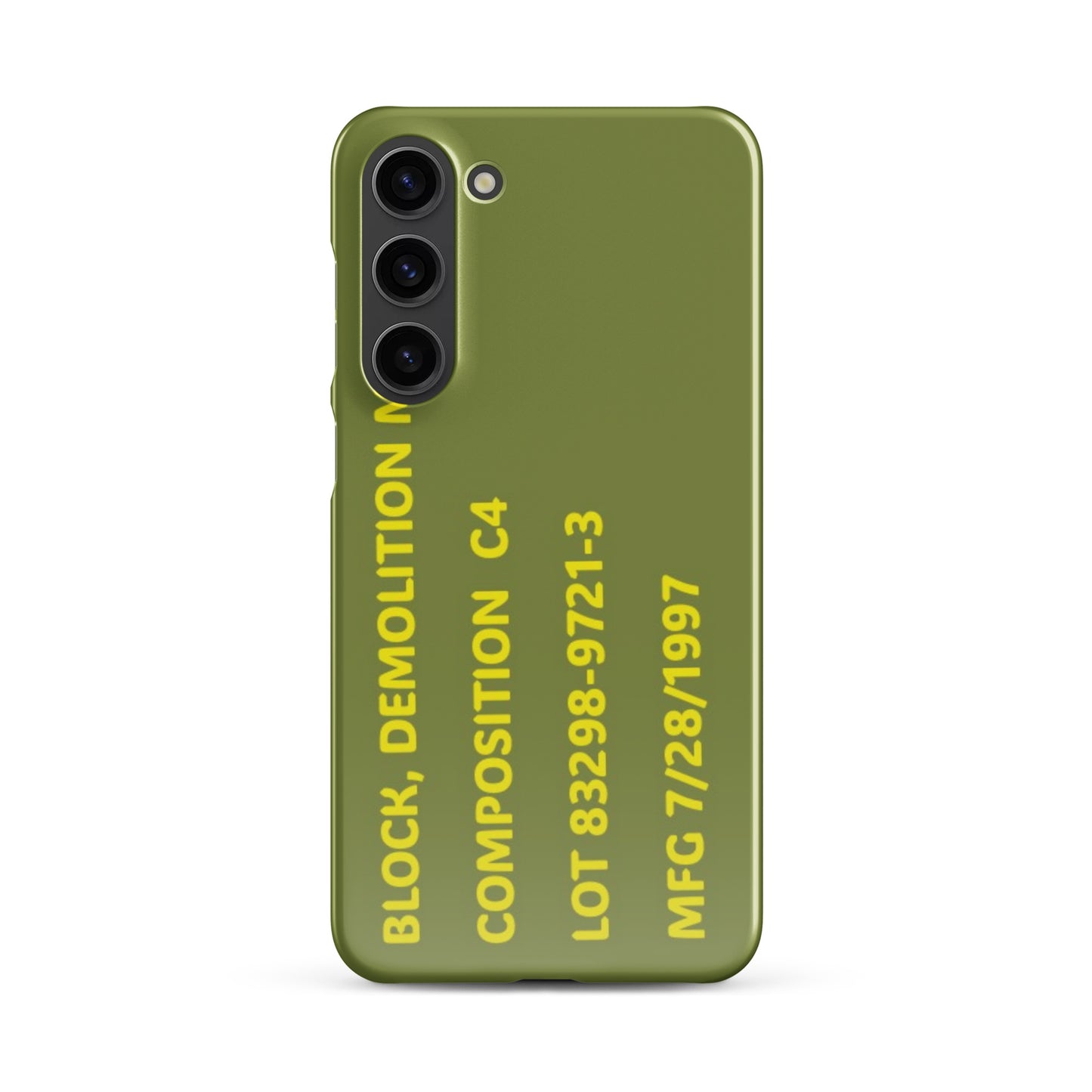 C-4 Demolition Charge Phone Case for Samsung®