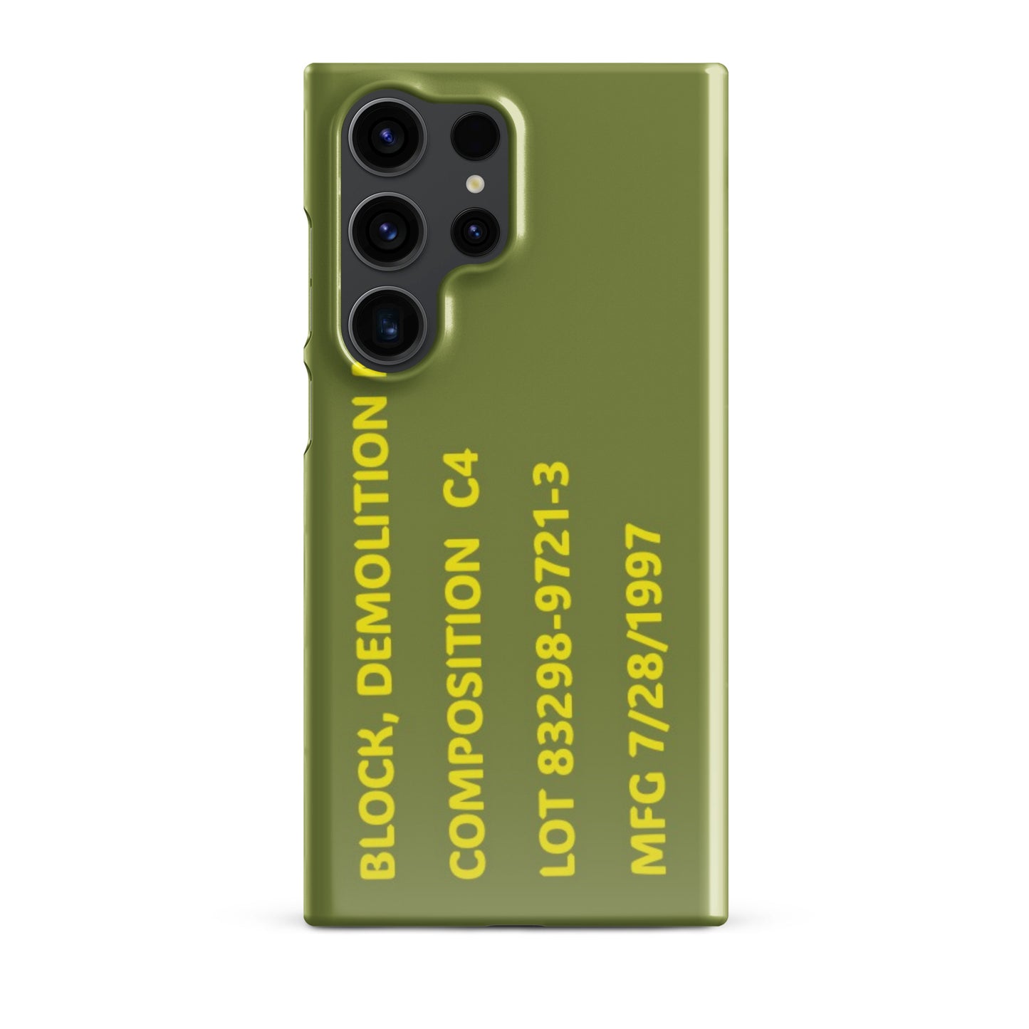 C-4 Demolition Charge Phone Case for Samsung®