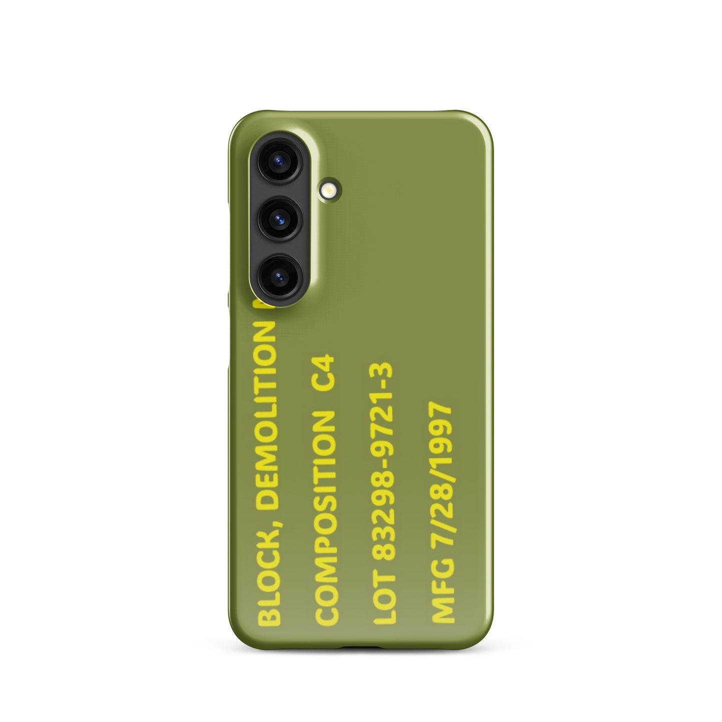 C-4 Demolition Charge Phone Case for Samsung®