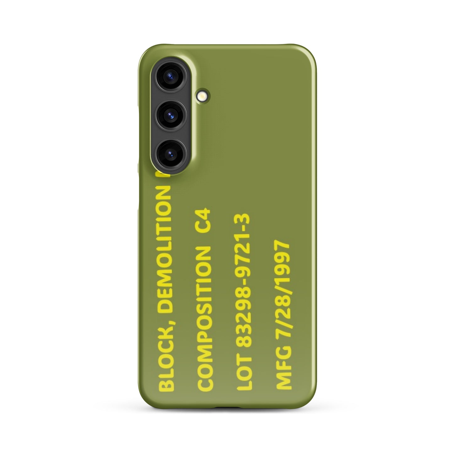 C-4 Demolition Charge Phone Case for Samsung®