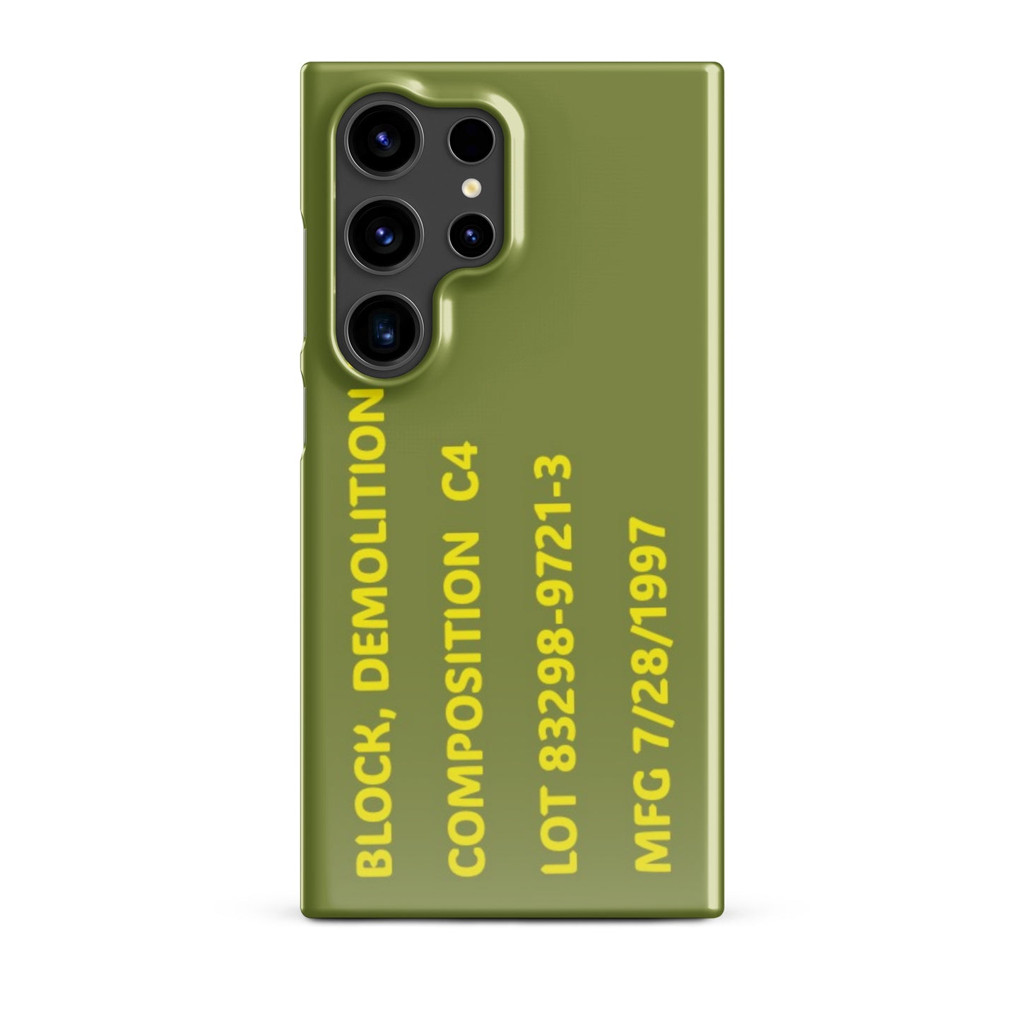 C-4 Demolition Charge Phone Case for Samsung®